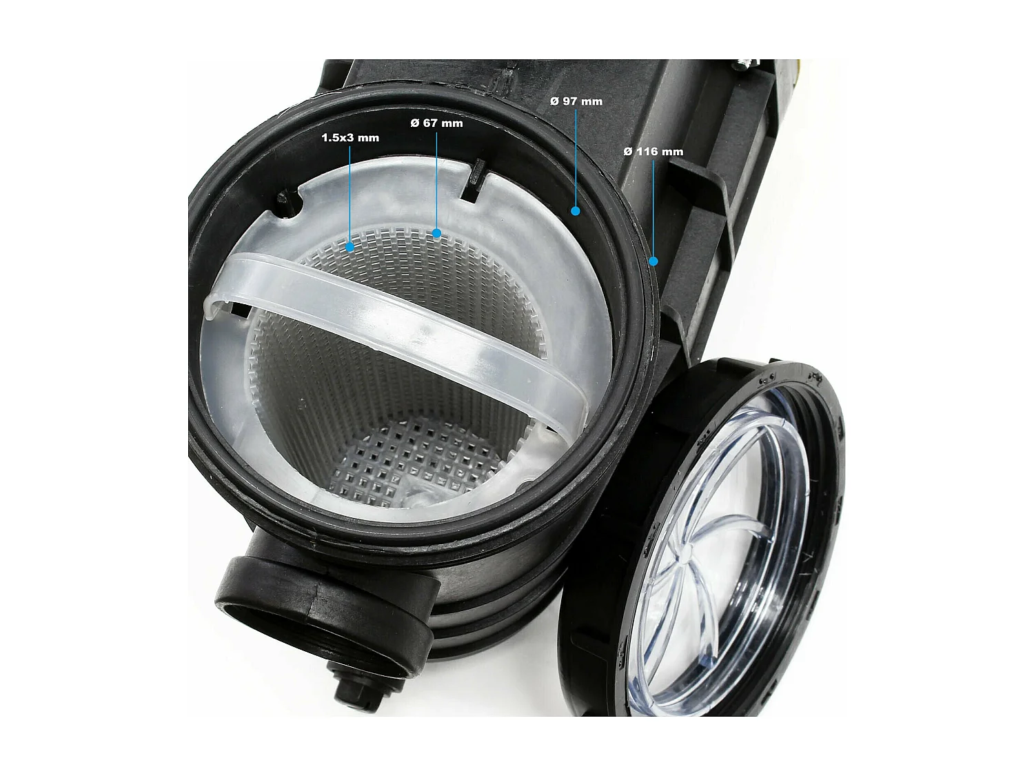 Bomba de piscina 8000l/h 380 vatios bomba de filtración de circulación de agua de piscina 16_0001461