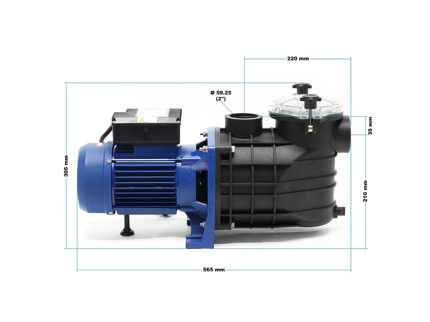 Bomba de piscina 22500 litros por hora 1500 vatios bomba de filtración de circulación de piscina wattshirlpool 16_0001472