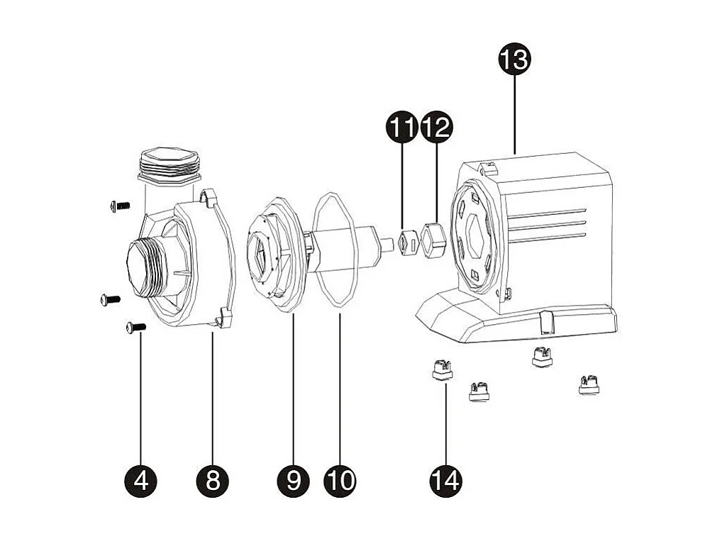 Pompa per piscina 14000 l/h circolazione 120 watt 16_0001983