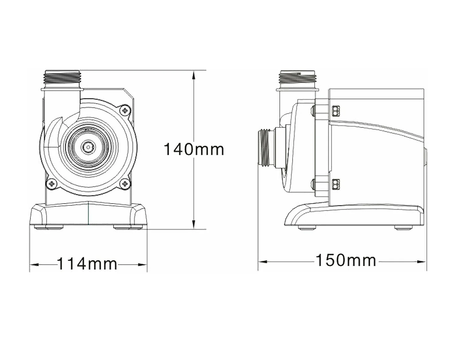 Pompe de piscine 7000 150 x 114 x 140 cm 16_0001993