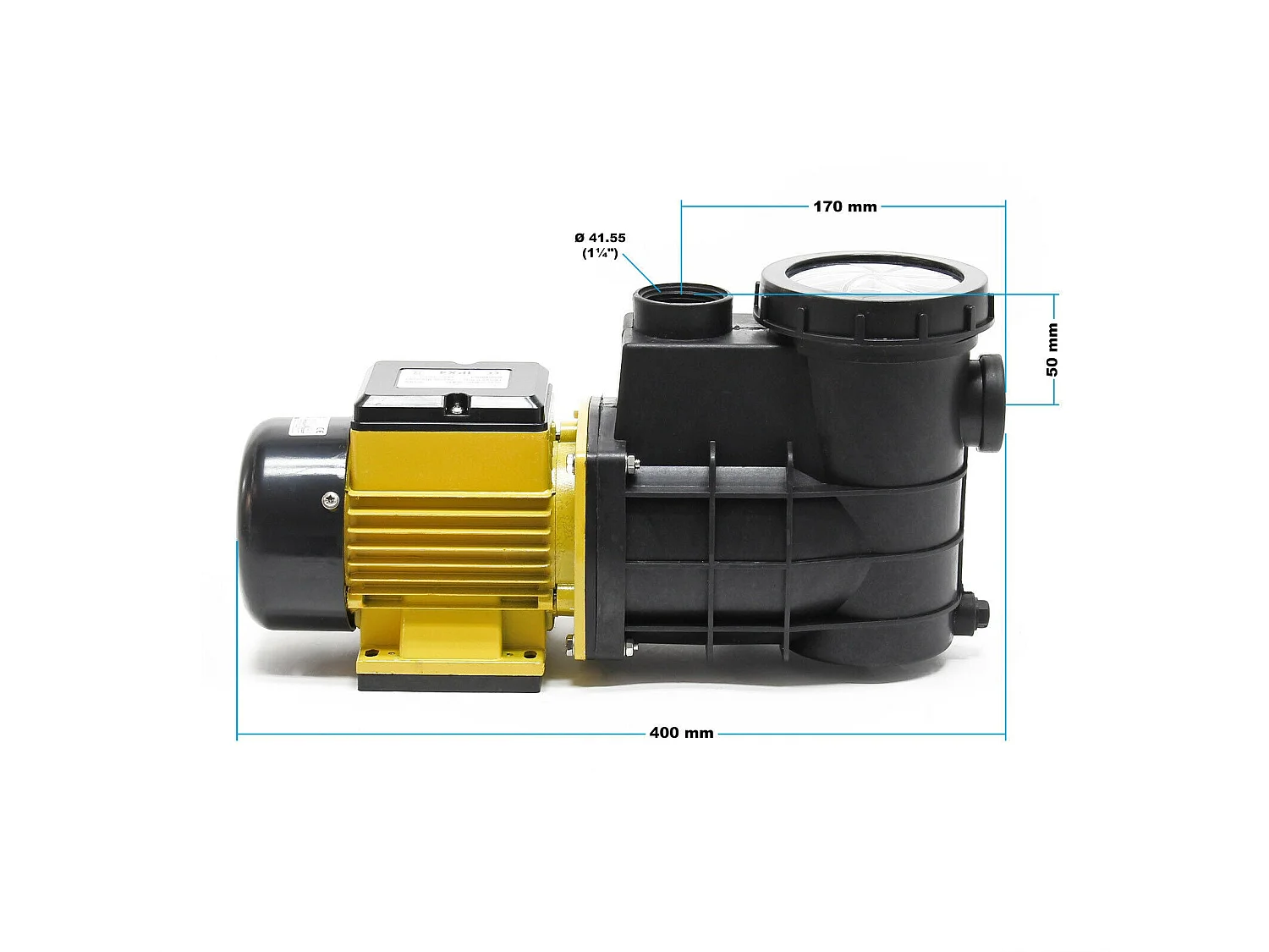 Pompa per piscina 5000 l/h 220 watt pompa di filtrazione circolazione piscina 16_0001460