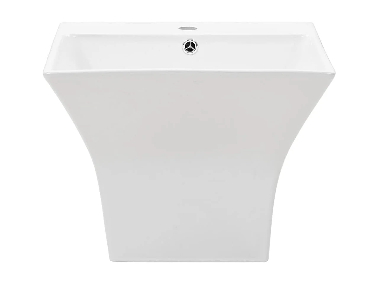Lavabo mural céramique blanc blanche 50 x 45 x 41 cm 02_0002577
