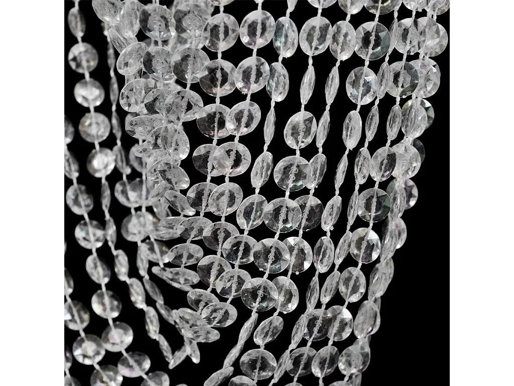 Lustre plafonnier suspendu lampe moderne cristal 59 cm 2402009