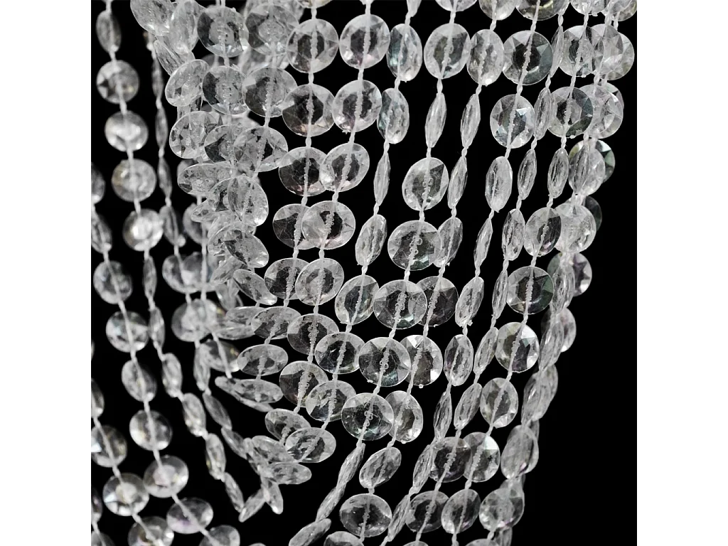 Lustre plafonnier suspendu lampe moderne cristal 59 cm 2402009