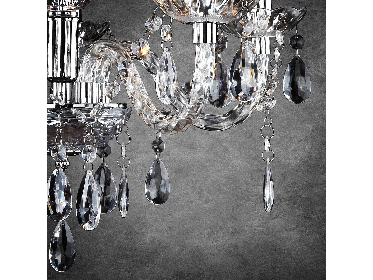 Plafonnier lustre abat-jour diamètre 52 cm 03_0002816