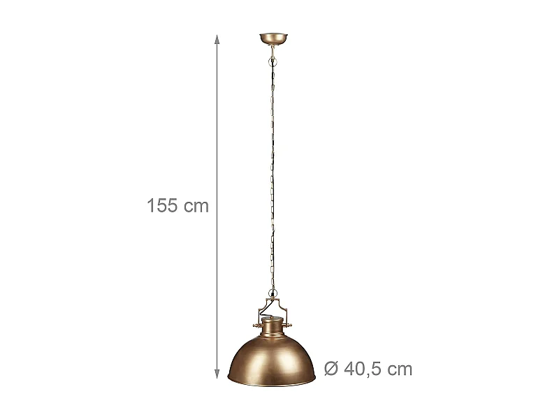 Lampe à suspensions industriel luminaire de plafond 13_0001376