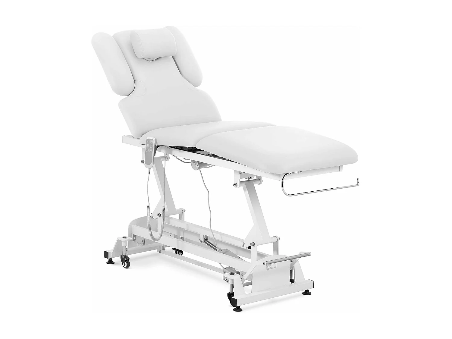 Table de massage professionnelle blanche 187 x 67.5 x 138 cm 14_0007753