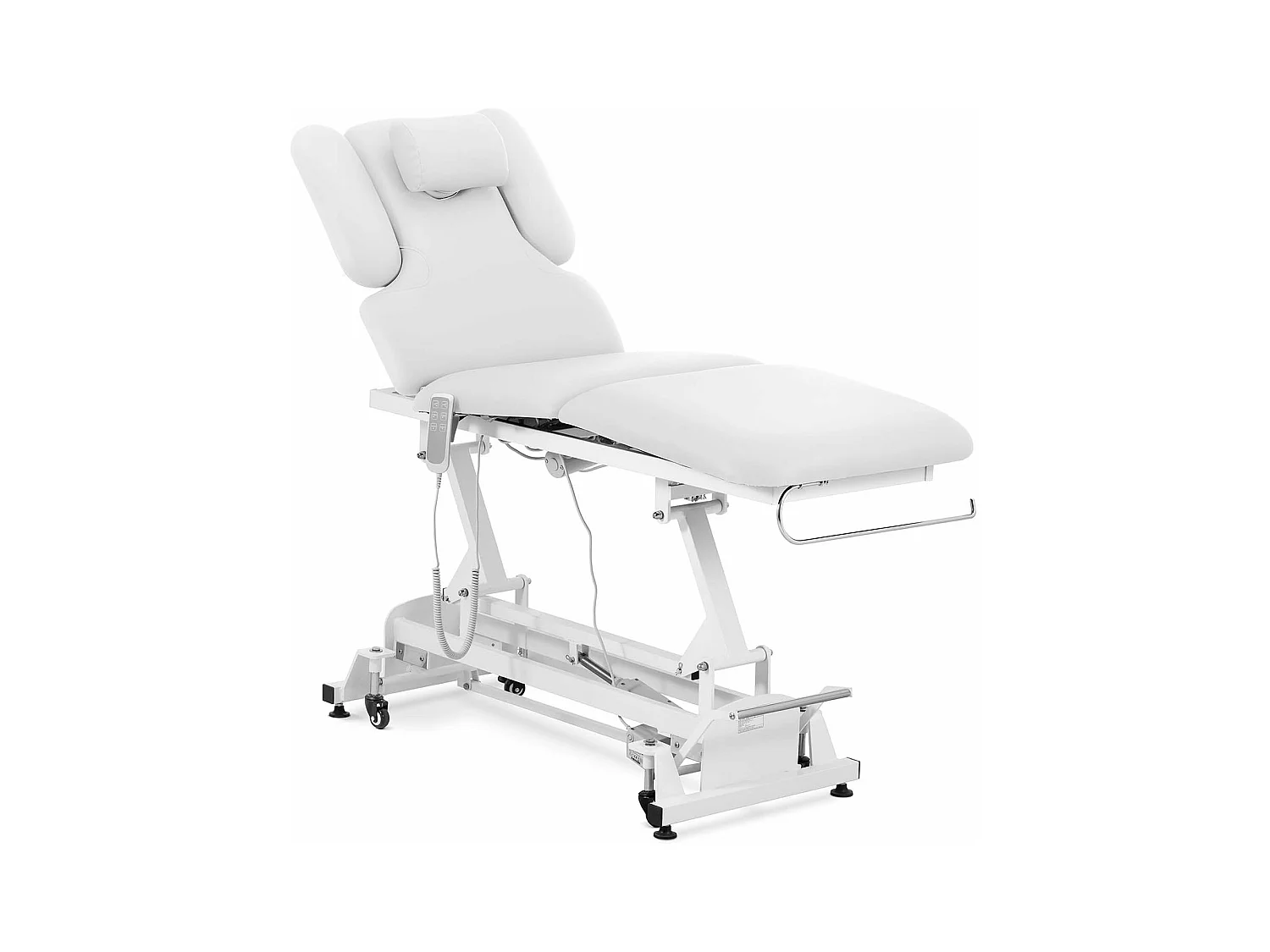 Table de massage professionnelle blanche 187 x 67.5 x 138 cm 14_0007753