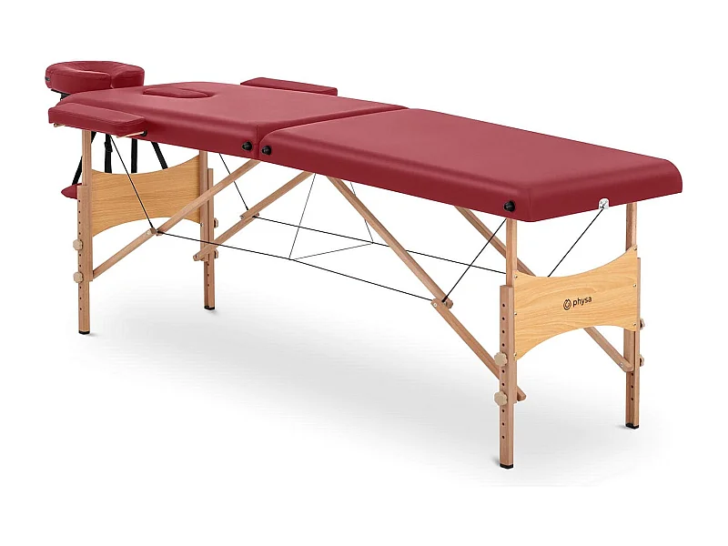 Table lit de massage PVC beige 208 x 81 x 89 cm 14_0007734