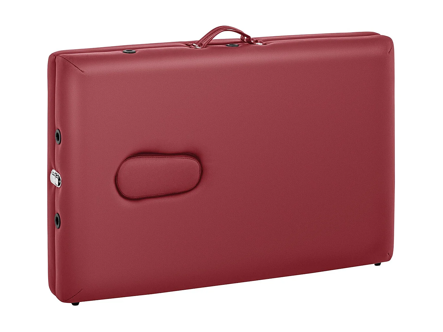 Lettino da massaggio pieghevole rosso (telaio: faggio imbottitura: PVC altezza tavolo: 630 - 850 mm) rosso 14_0007734