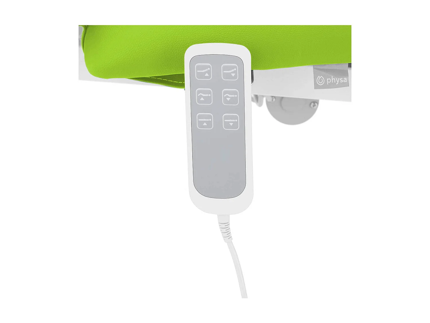 Cómoda camilla de masaje 3 motores 250 kg verde pálido 14_0007756