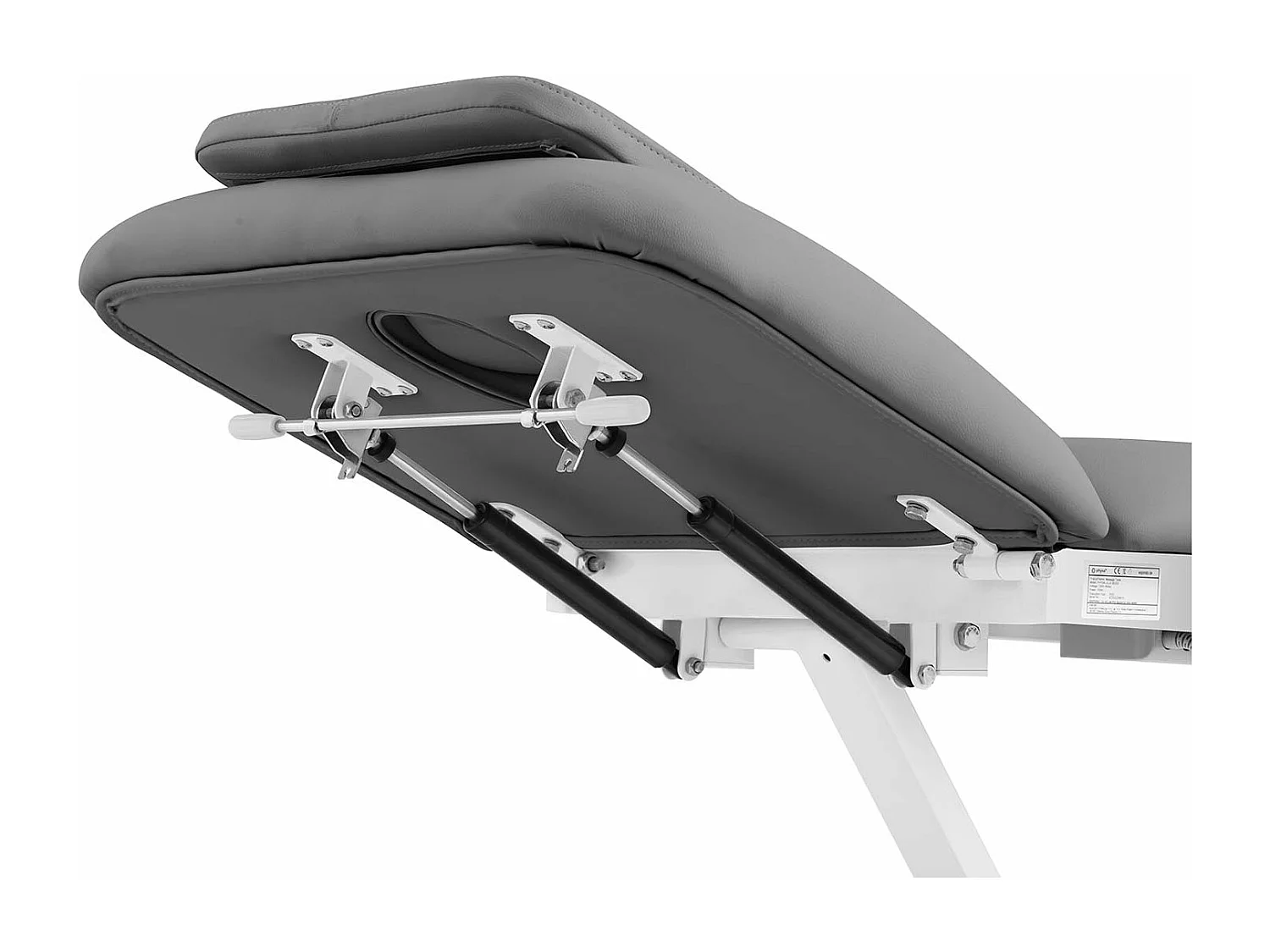 Lettino da massaggio - 1 motore - 200 kg - grigio bianco 14_0007758