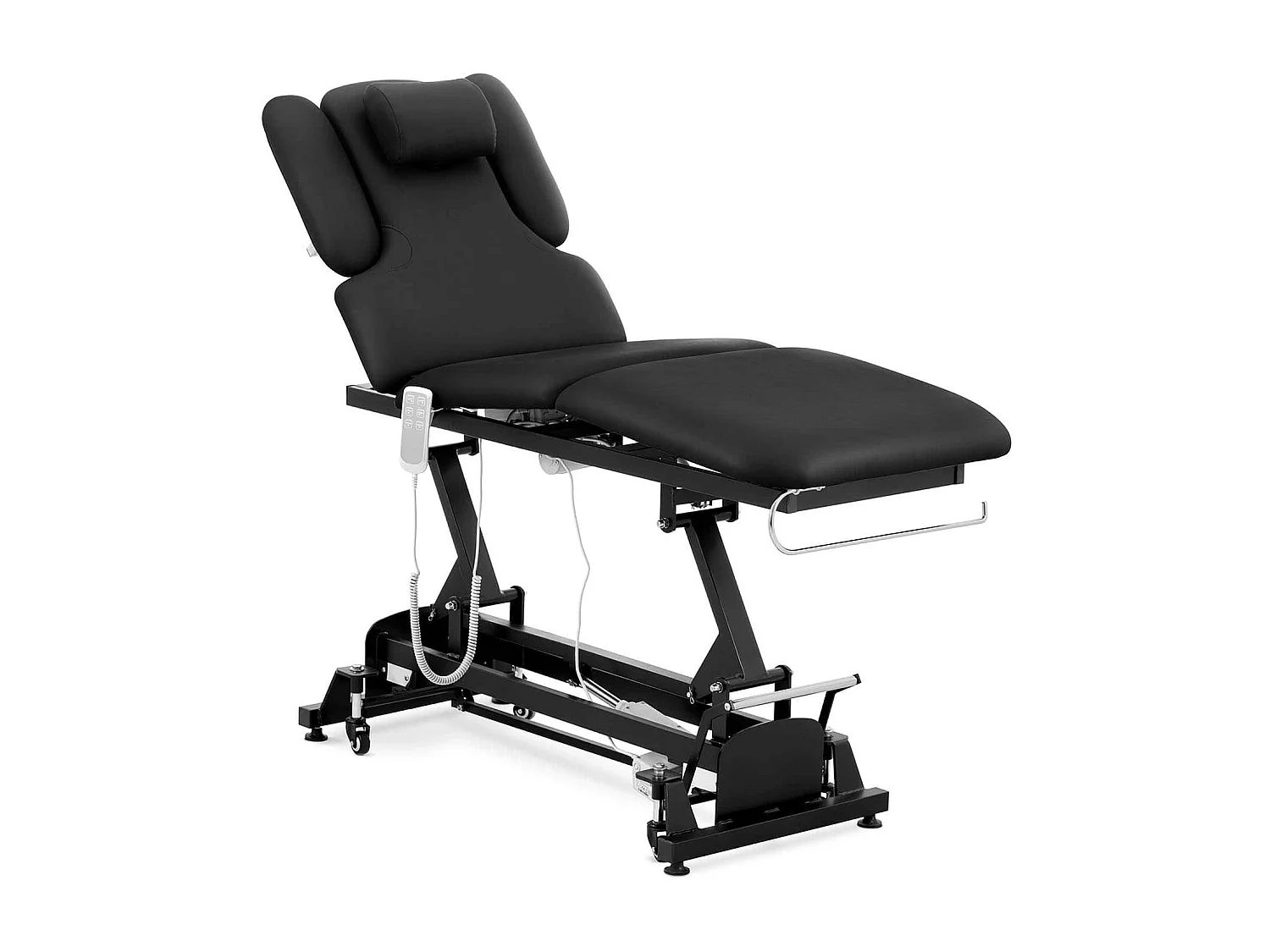 Table de massage professionnelle noire 187 x 67 x 85 cm 14_0007755