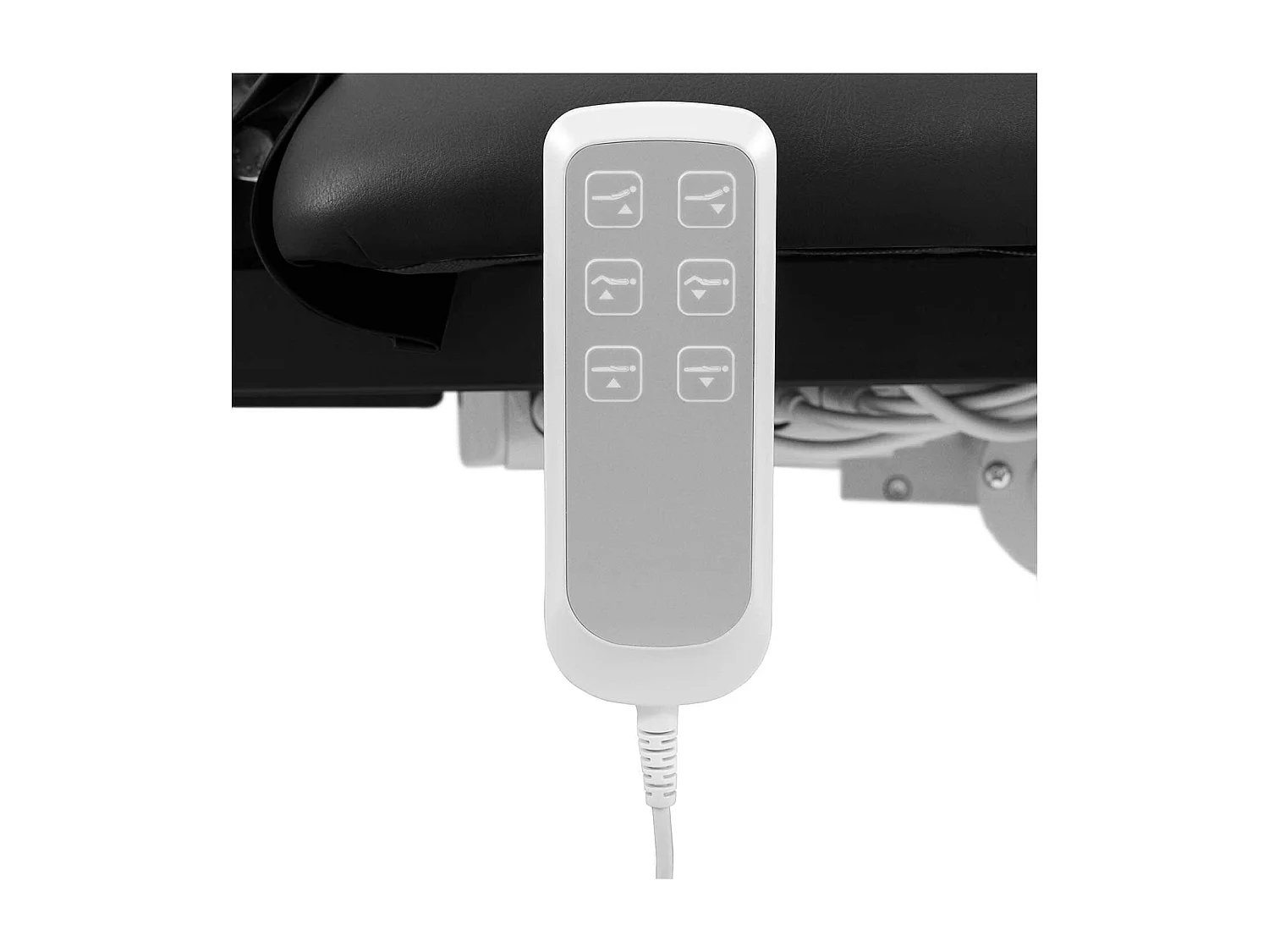 Lettino da massaggio elettrico professionale lettino da massaggio lettino per trattamenti fisioterapici 2 motori 200 kg nero 14_0007755