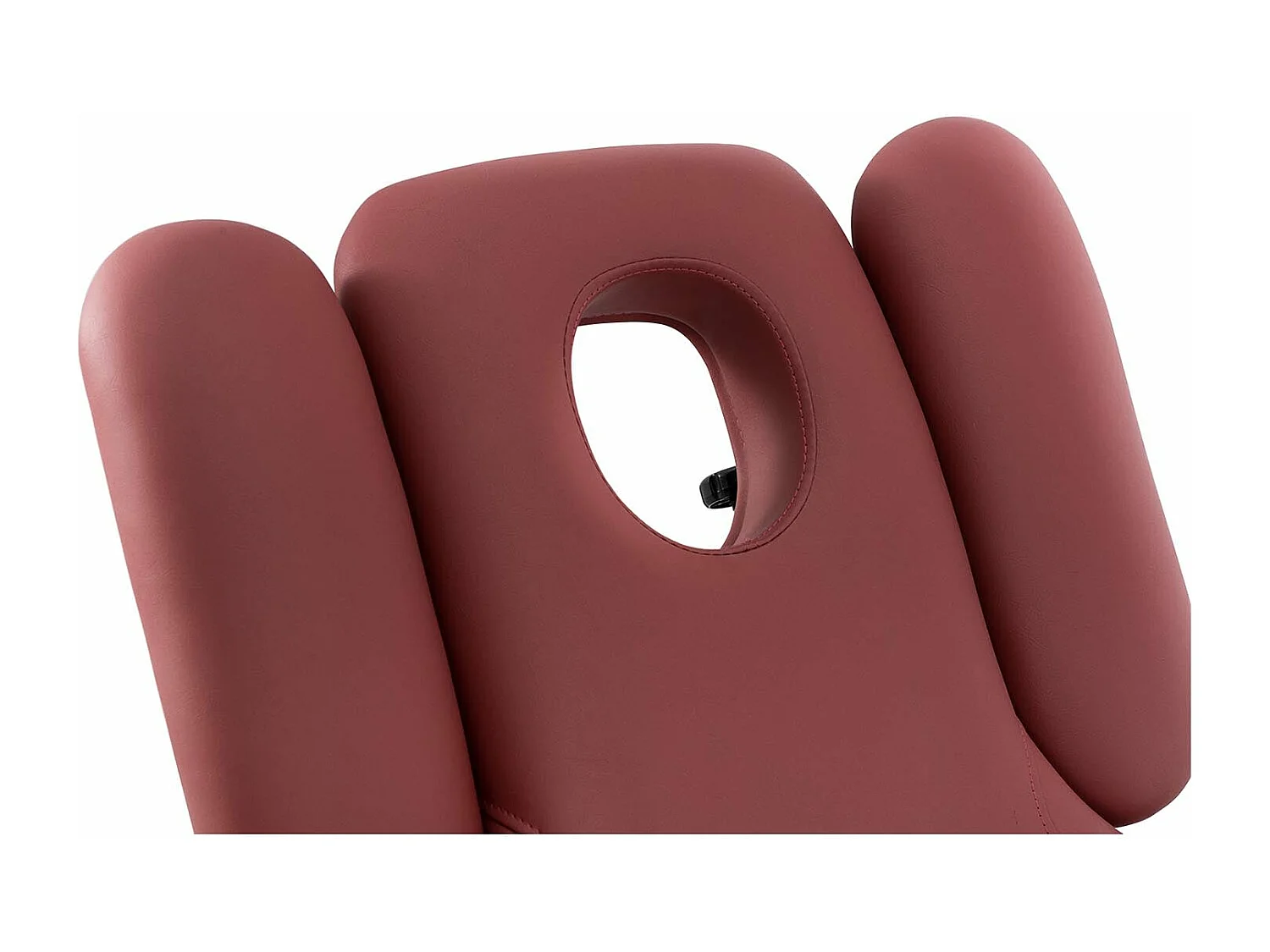 Lettino da massaggio - 3 motori - 250 kg - nero vino rosso 14_0007760