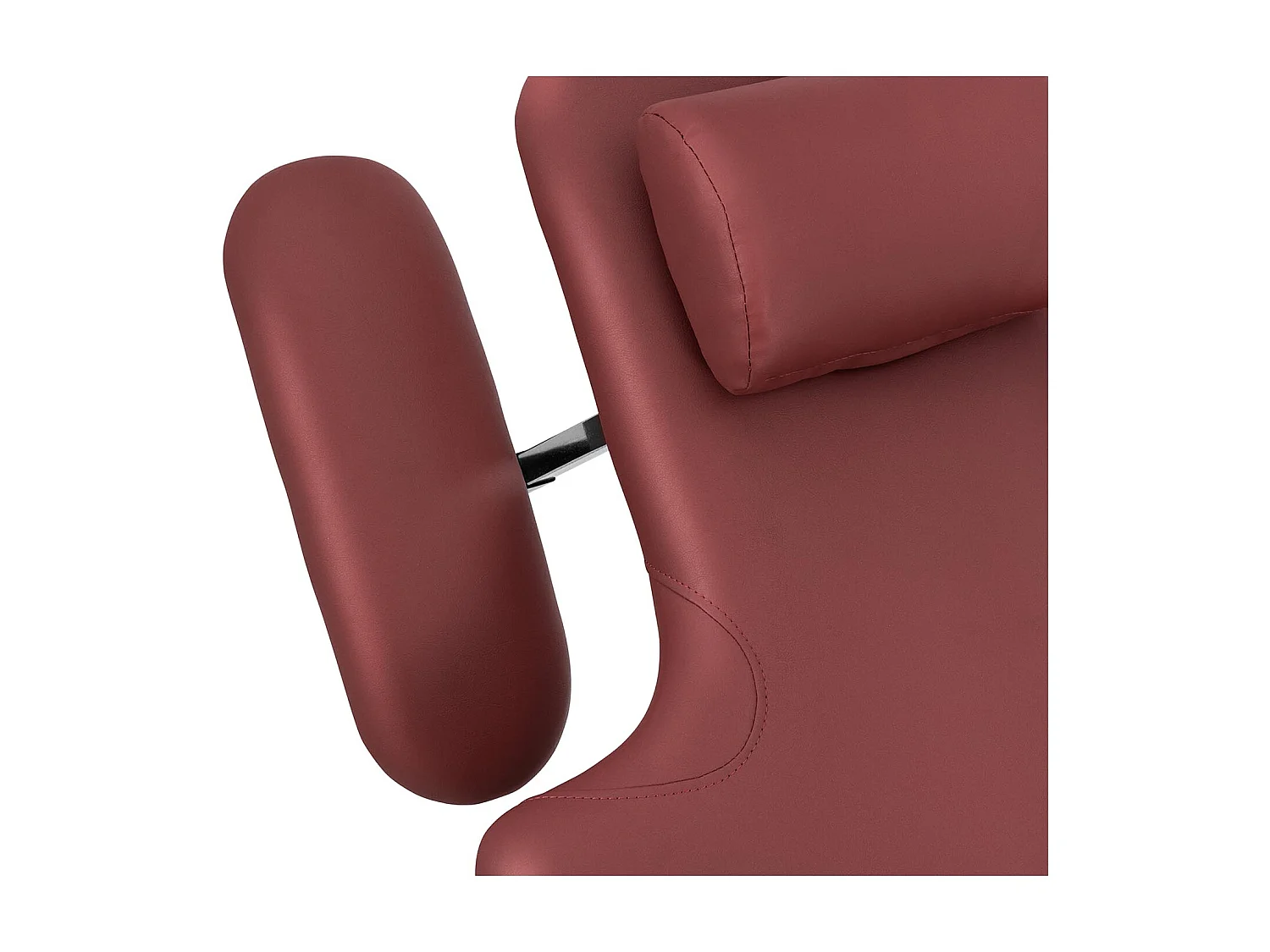 Lettino da massaggio - 3 motori - 250 kg - nero vino rosso 14_0007760