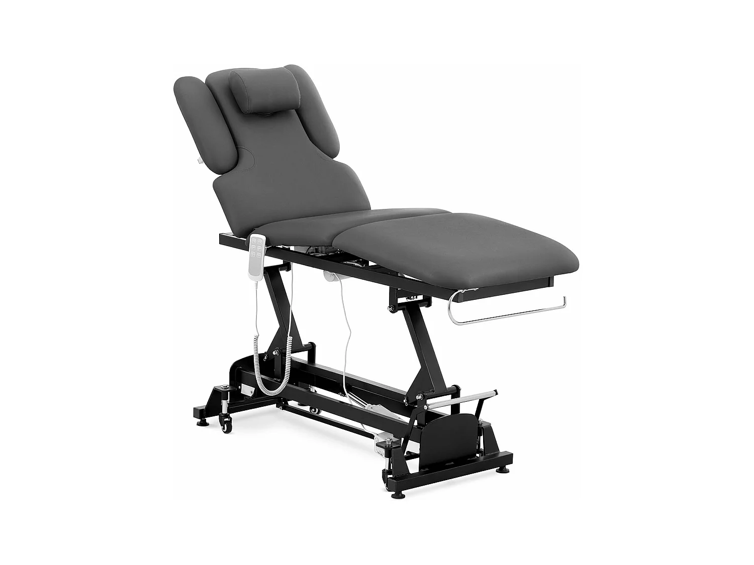 Table de massage électrique grise 187 x 67 x 85 cm 14_0007761