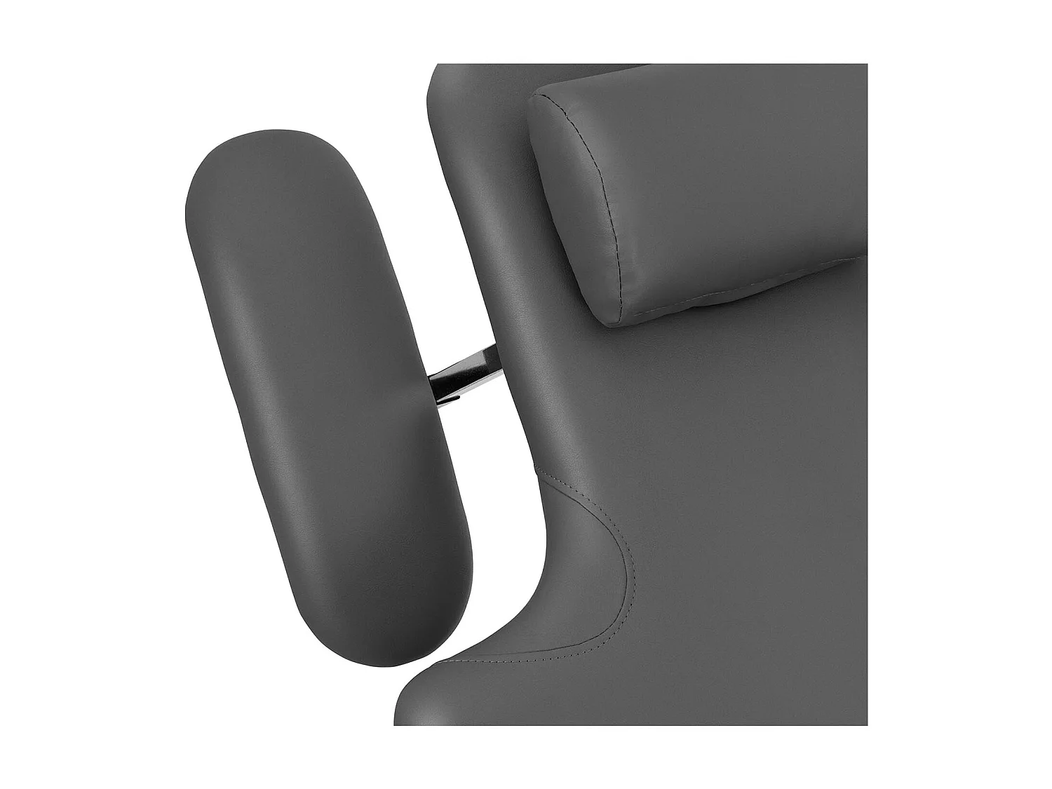 Lettino da massaggio elettrico portata max 150 kg nero grigio 14_0007761