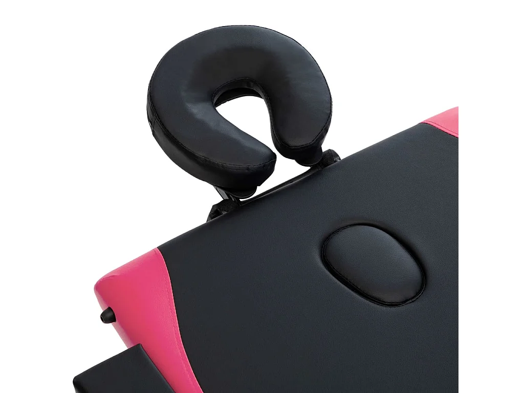 Table de massage pliable bois marron 191 x 70 x 59 cm 02_0001835