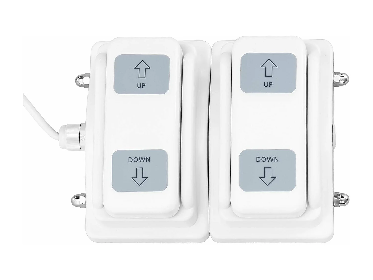 Lettino da massaggio - 2 motori - 200 kg - nero, grigio 14_0007757