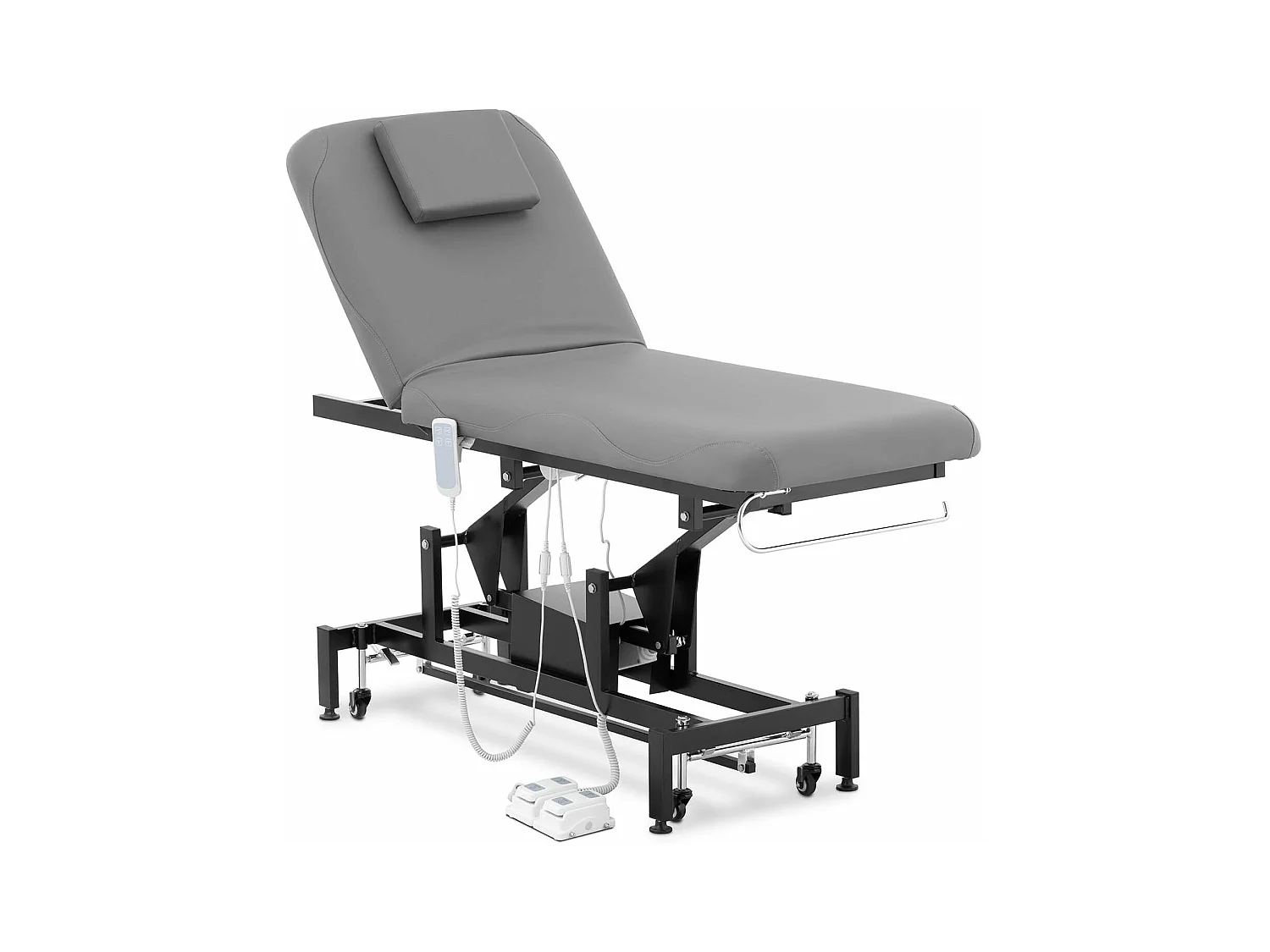 Table de massage - grise 187 x 73 x 68 cm 14_0007757
