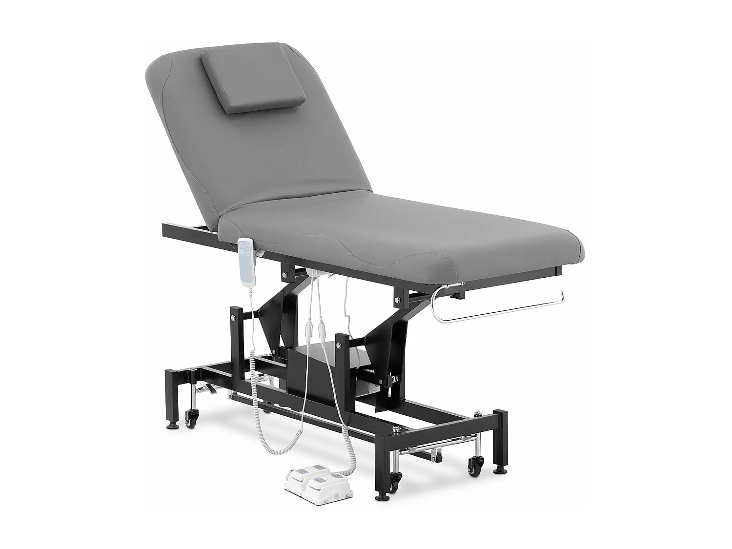 Table de massage - grise 187 x 73 x 68 cm 14_0007757