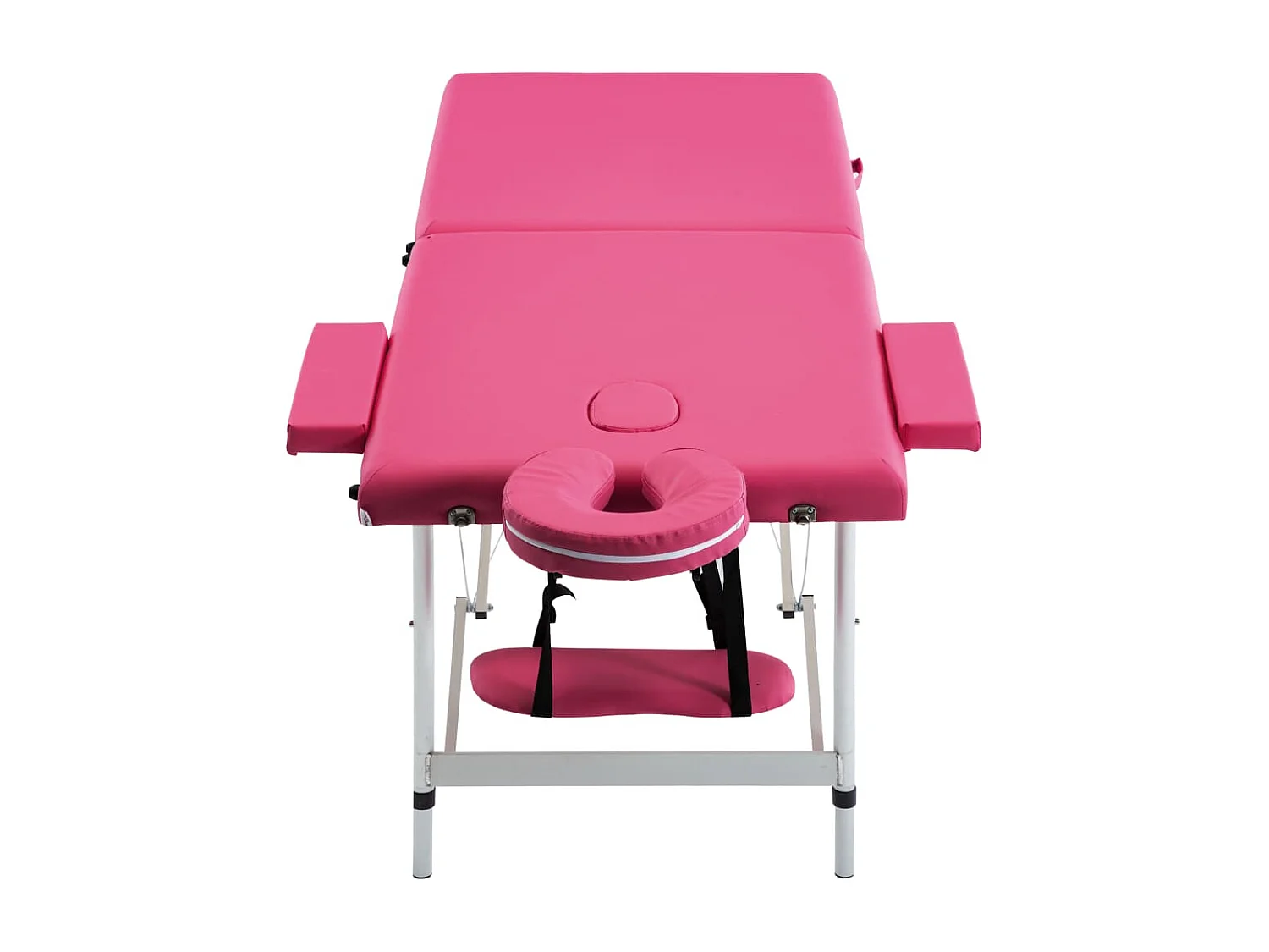 Table de massage pliable argenté 191 x 70 x 59 cm 02_0001809