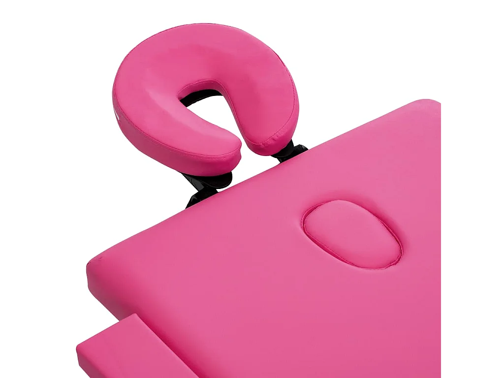 Table de massage pliable argenté 191 x 70 x 59 cm 02_0001809