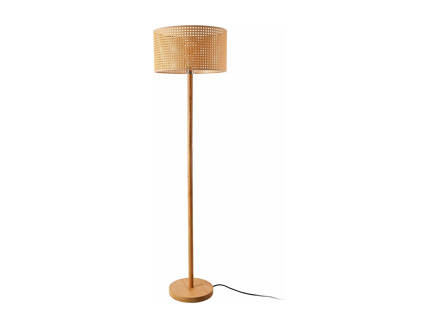 Lampadaire lampe lumière luminaire marron 40 x 40 x 154 cm 03_0007309