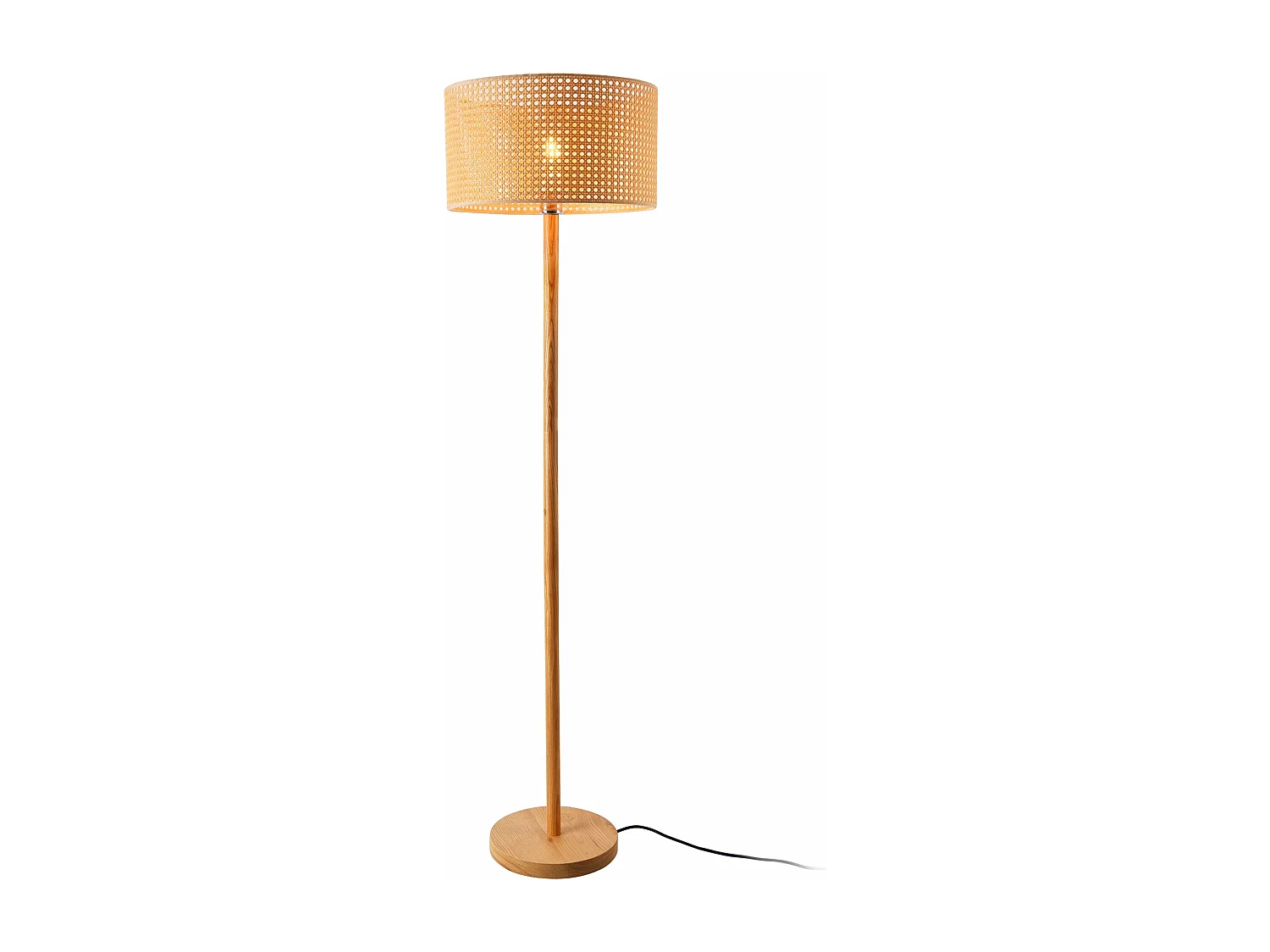 Lampadaire lampe lumière luminaire marron 40 x 40 x 154 cm 03_0007309
