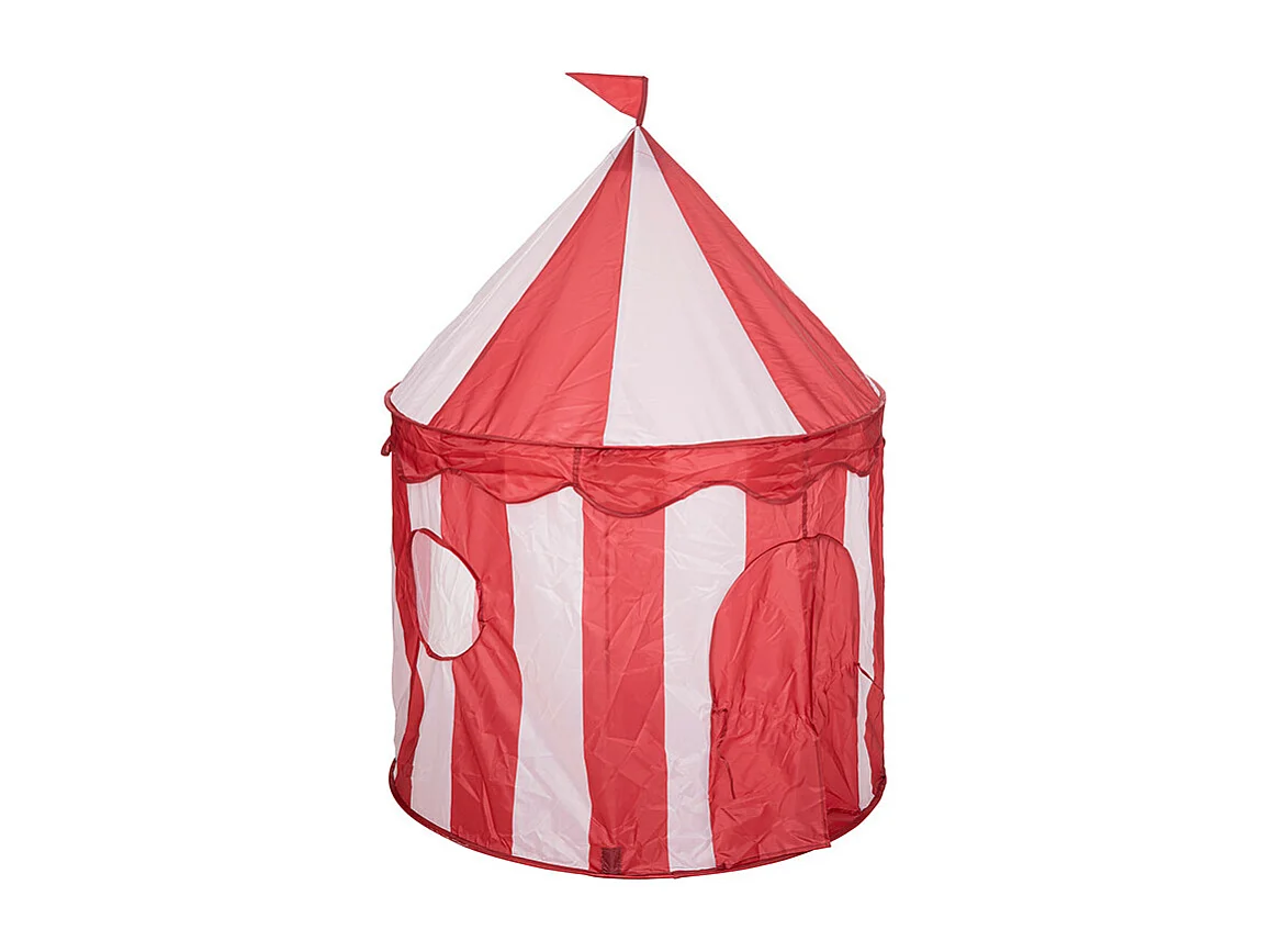 Tente Pop Up Enfant "Circus" 135cm Rouge