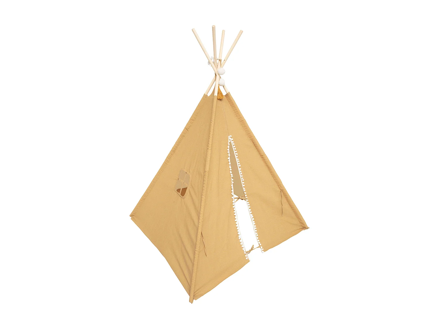 Tipi Déco Enfant "Wapi" 160cm Ocre