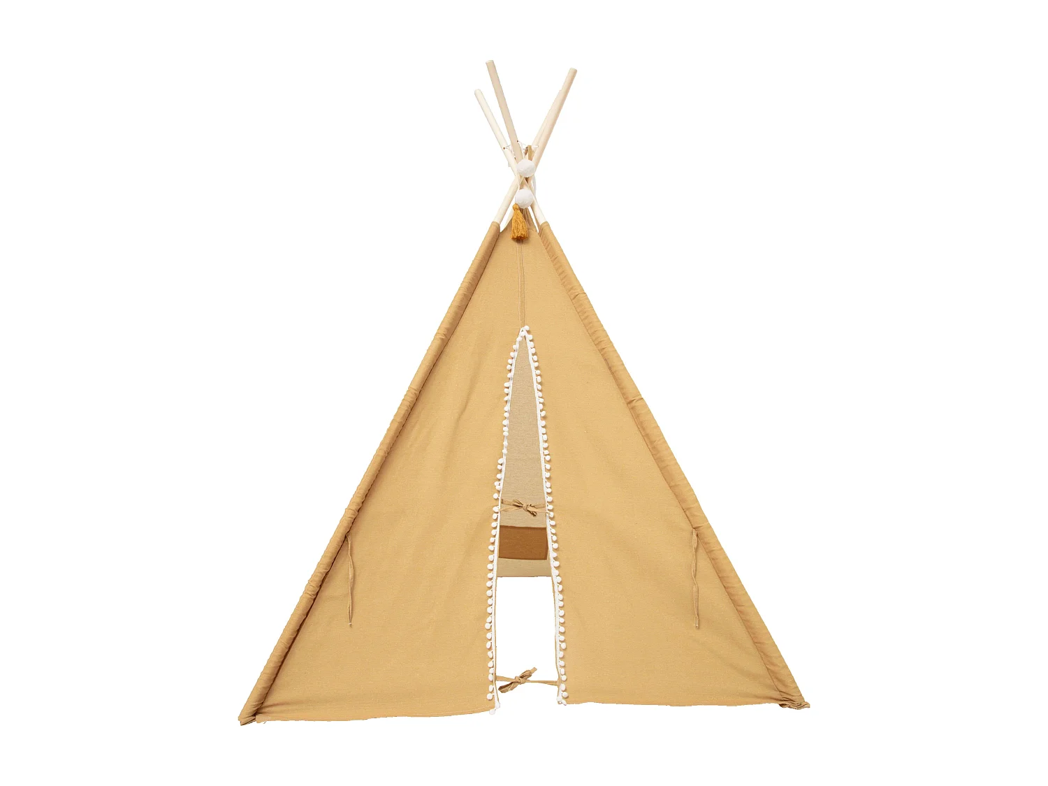 Tipi Déco Enfant "Wapi" 160cm Ocre