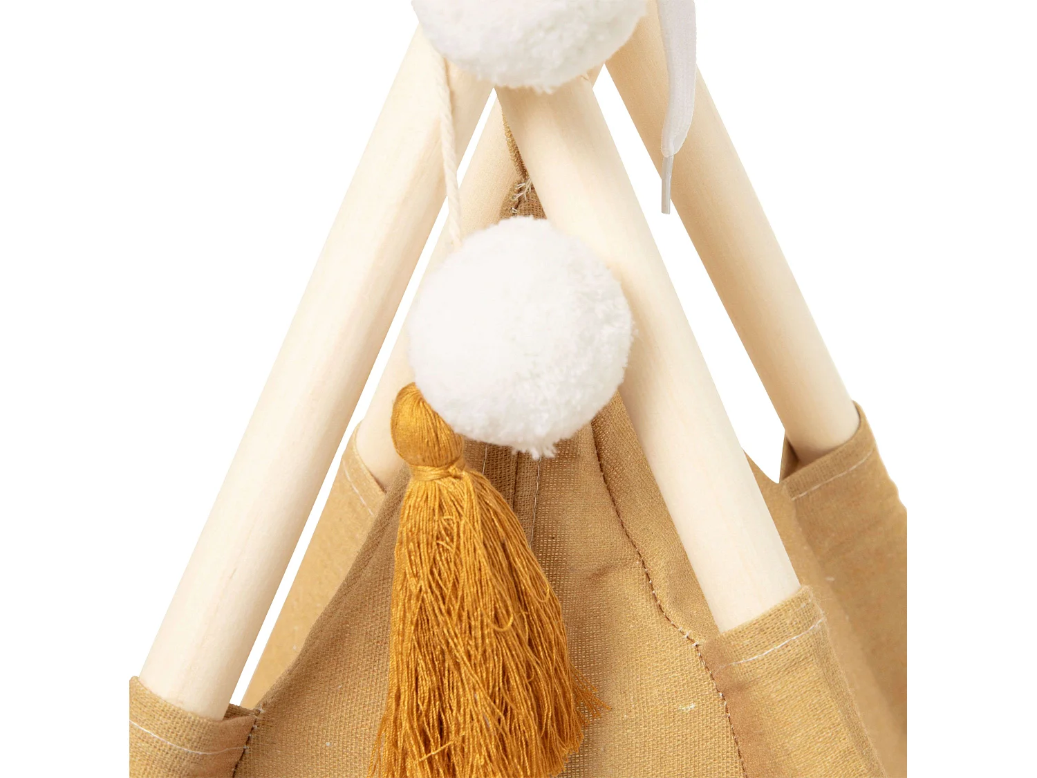 Tipi Déco Enfant "Wapi" 160cm Ocre