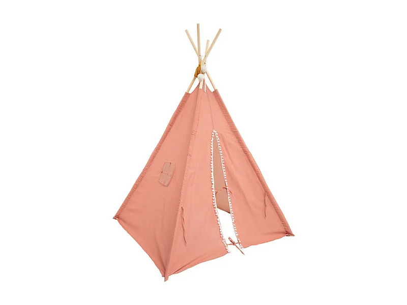 Tipi Déco Enfant "Wapi" 160cm Terracotta