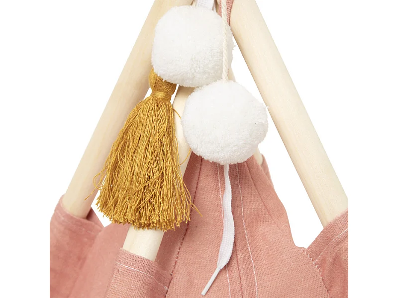 Tipi Déco Enfant "Wapi" 160cm Terracotta