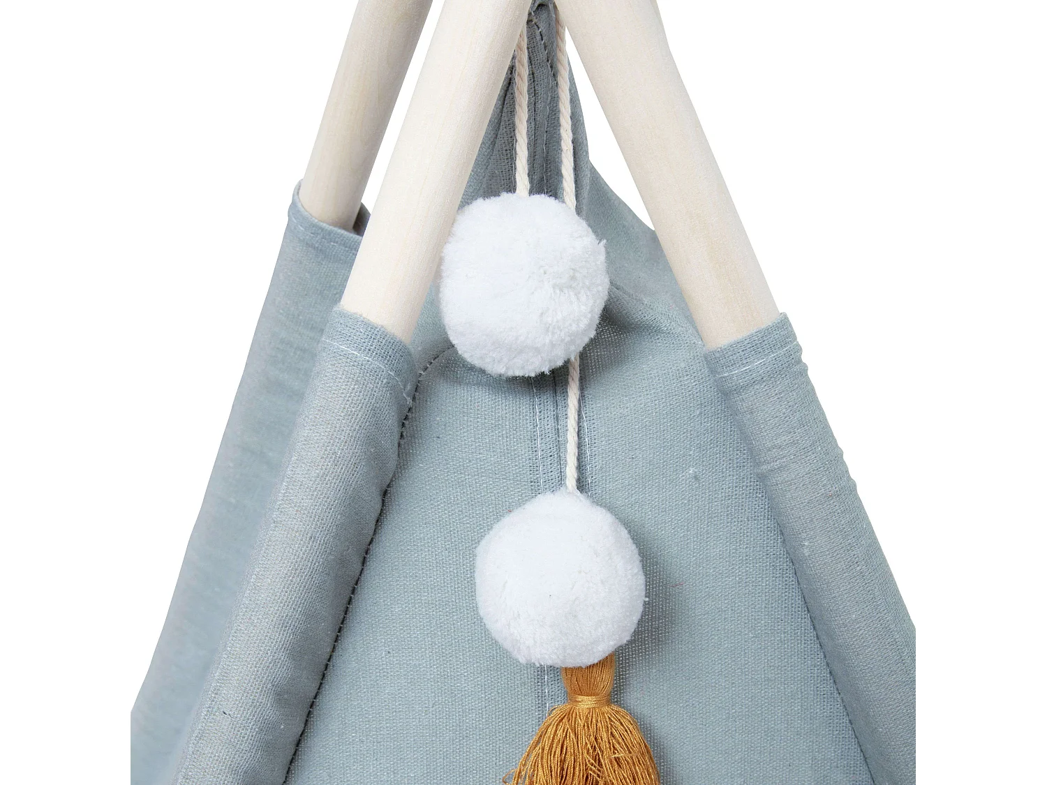 Tipi Déco Enfant "Wapi" 160cm Bleu