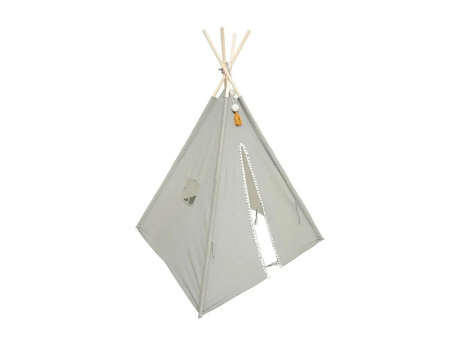 Tipi Déco Enfant "Wapi" 160cm Bleu