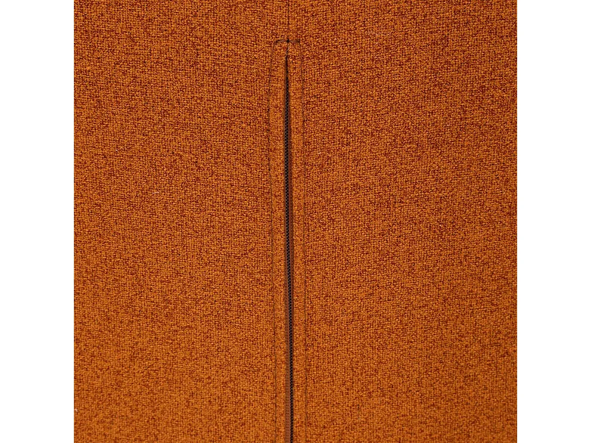 Fauteuil pivotant en Tissu Ambre et pied en Acier