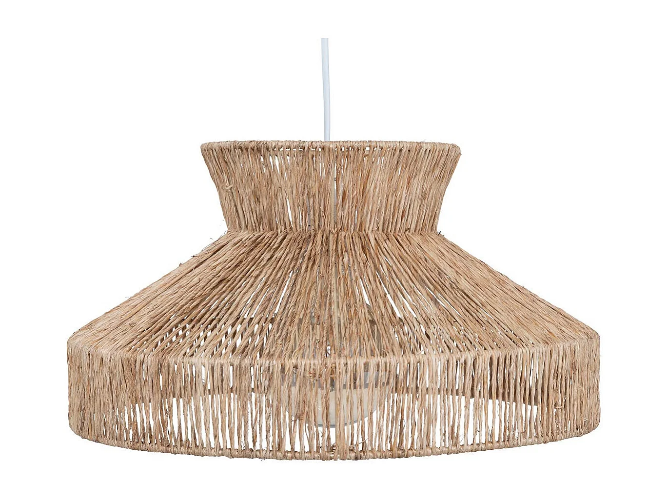 Lampe Suspension en Jute "Zelia" 38cm Naturel
