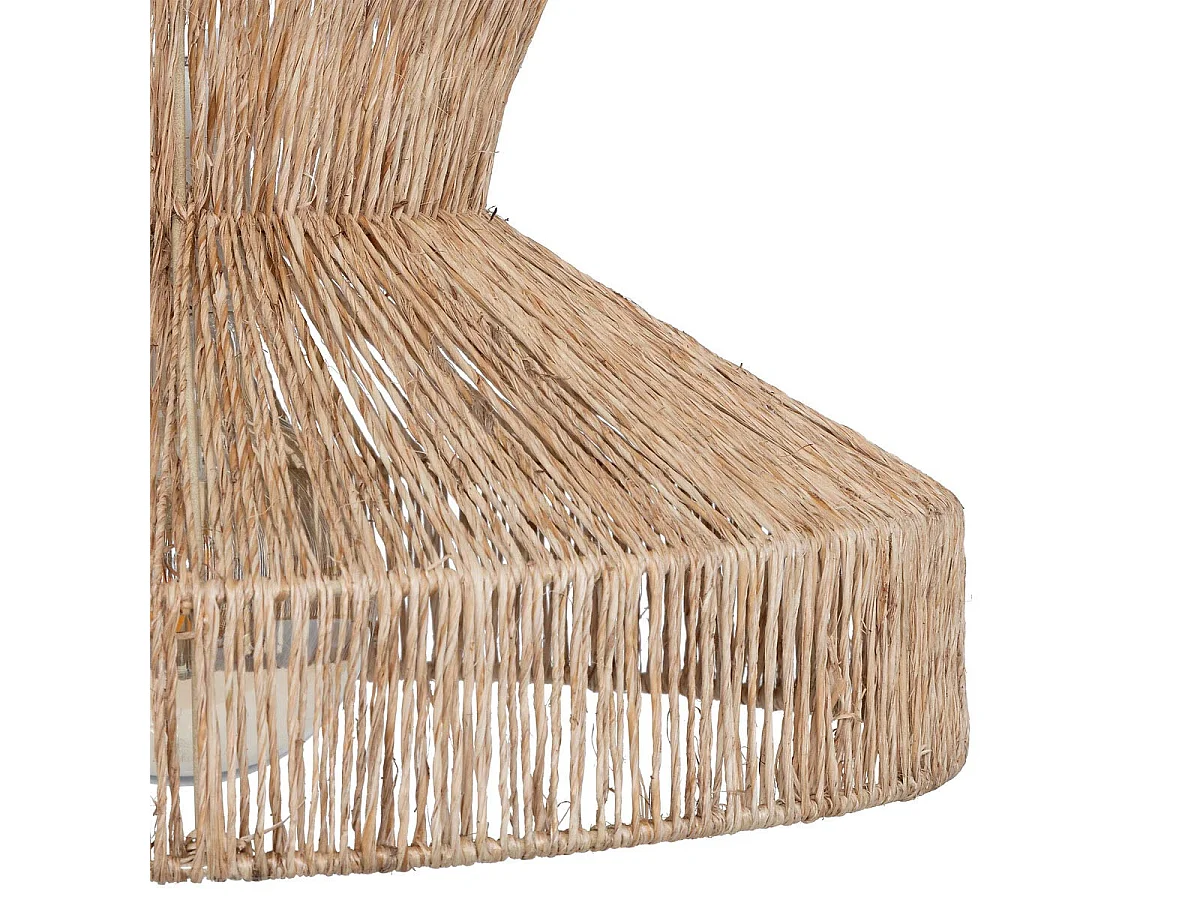 Lampe Suspension en Jute "Zelia" 38cm Naturel