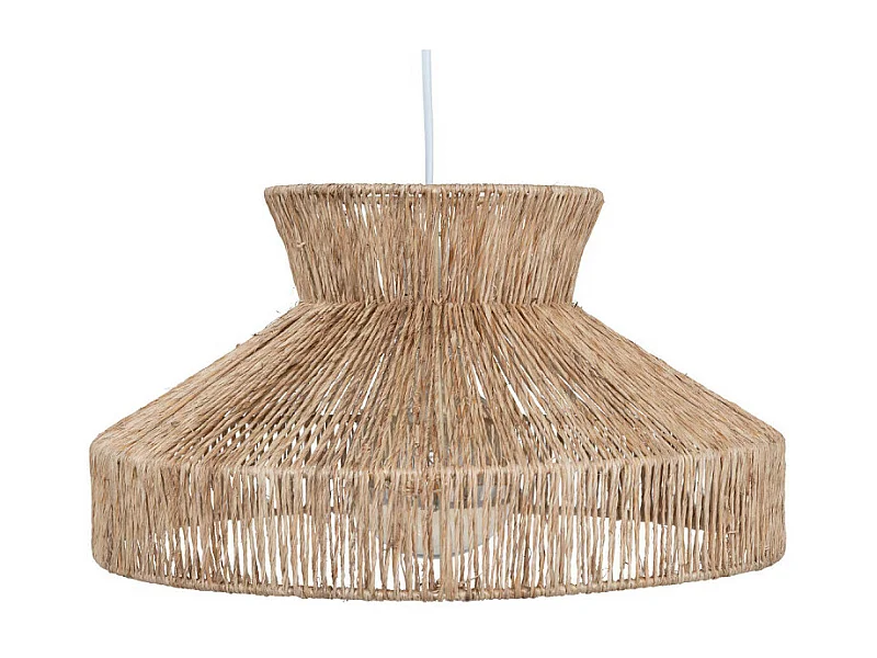 Lampe Suspension en Jute "Zelia" 38cm Naturel