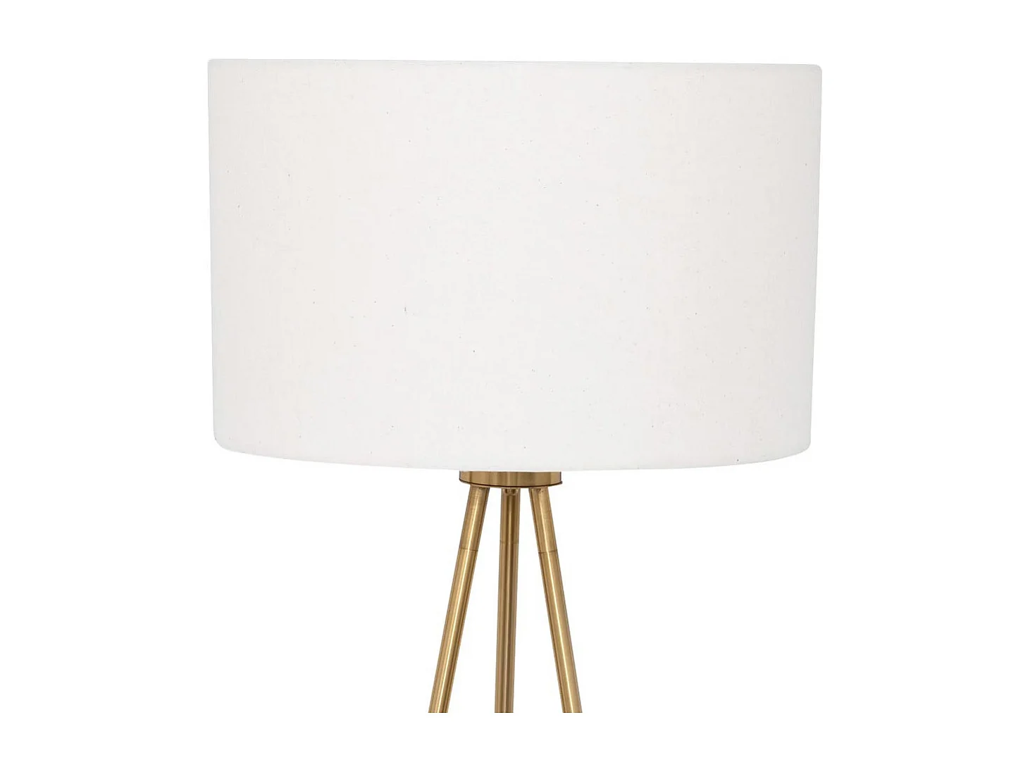 Lampadaire Trépied en Métal "Arthus" 163cm Doré