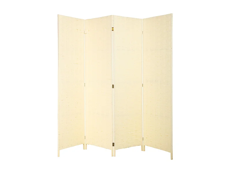 Bildschirm Flechtpapier 4 Blatt 50(x 4)x3x180h cm