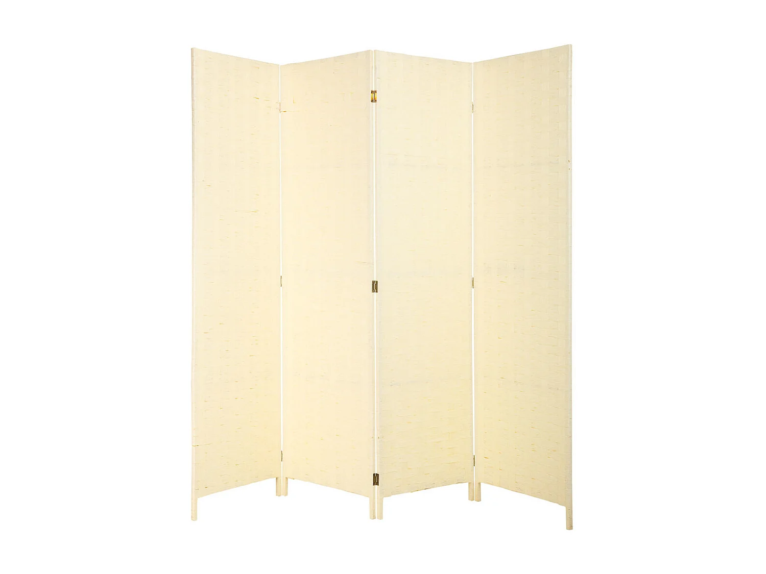 Bildschirm Flechtpapier 4 Blatt 50(x 4)x3x180h cm