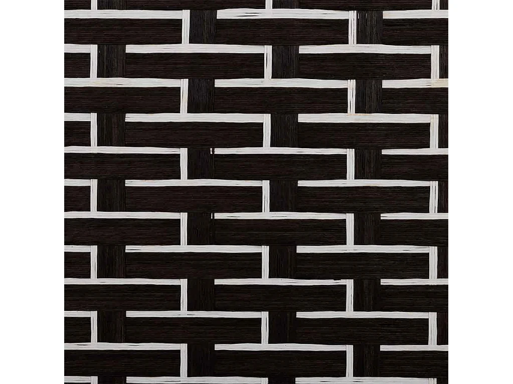 Biombo de papel trançado com 4 painéis 50(x4)x3x180h cm