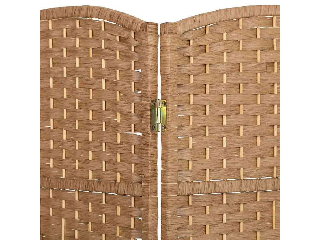Biombo de vime com 4 painéis 50(x4)x3x180h cm