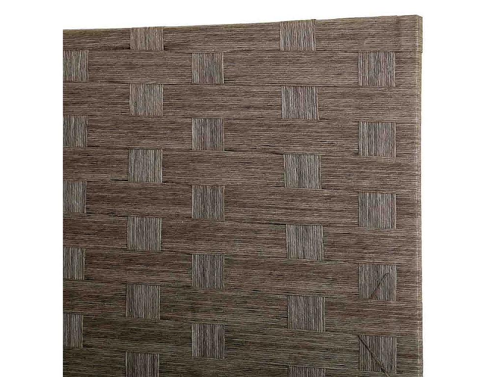 Paravent aus geflochtenem Papier mit 4 Paneelen, 50(x4)x3x180H cm