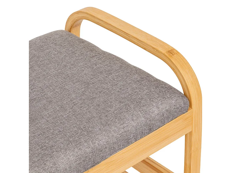 Banc Range-Chaussures en Bambou "Cosy" 90cm Naturel