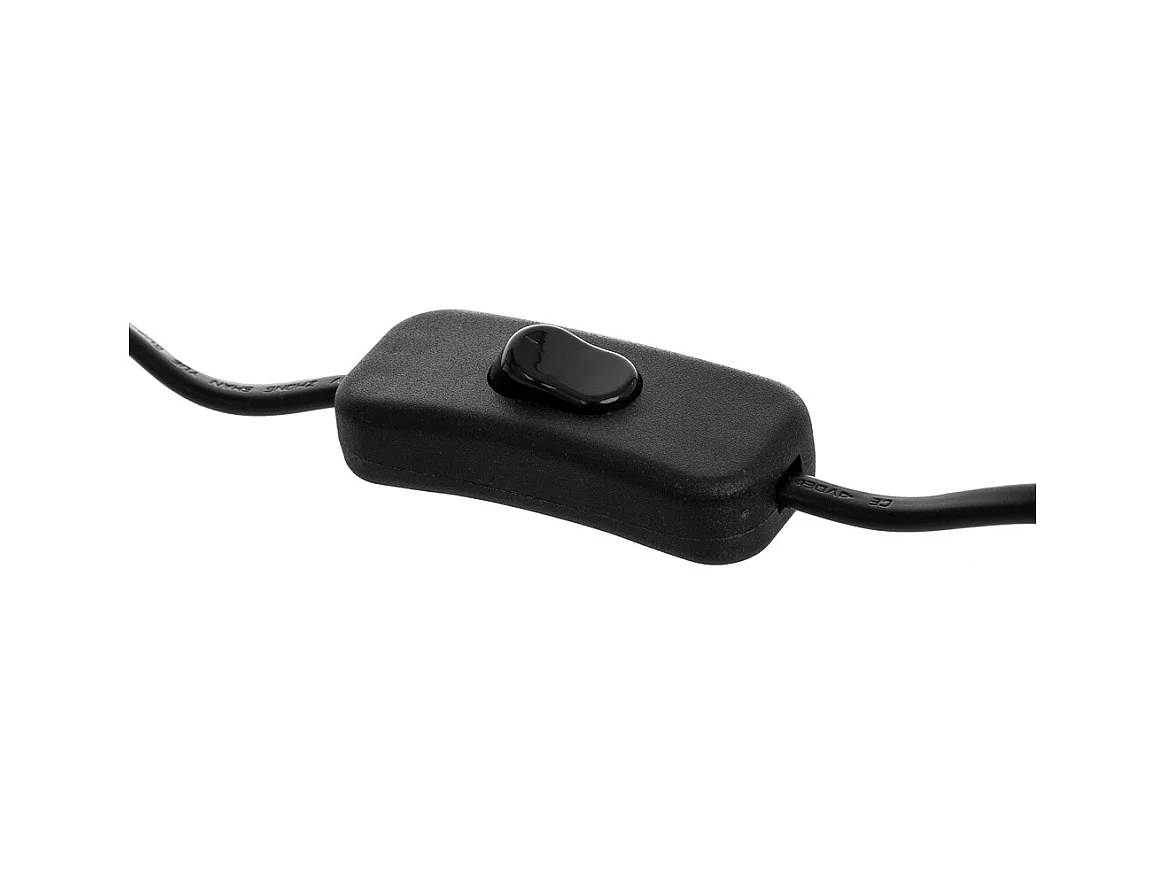 Lâmpada de metal com vidro acrílico colorido 23x23x46 cm